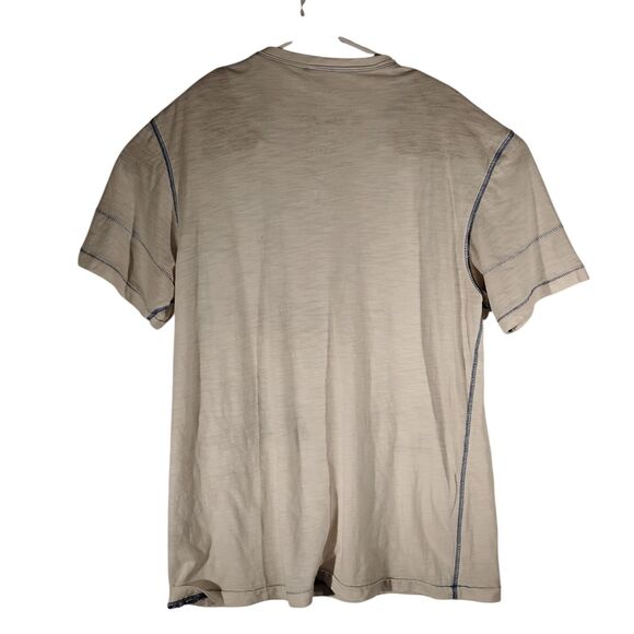 Ecko Marc tshirt mens XL XLarge white graphic tee v-neck short sleeve 90s Y2K - Picture 2 of 7